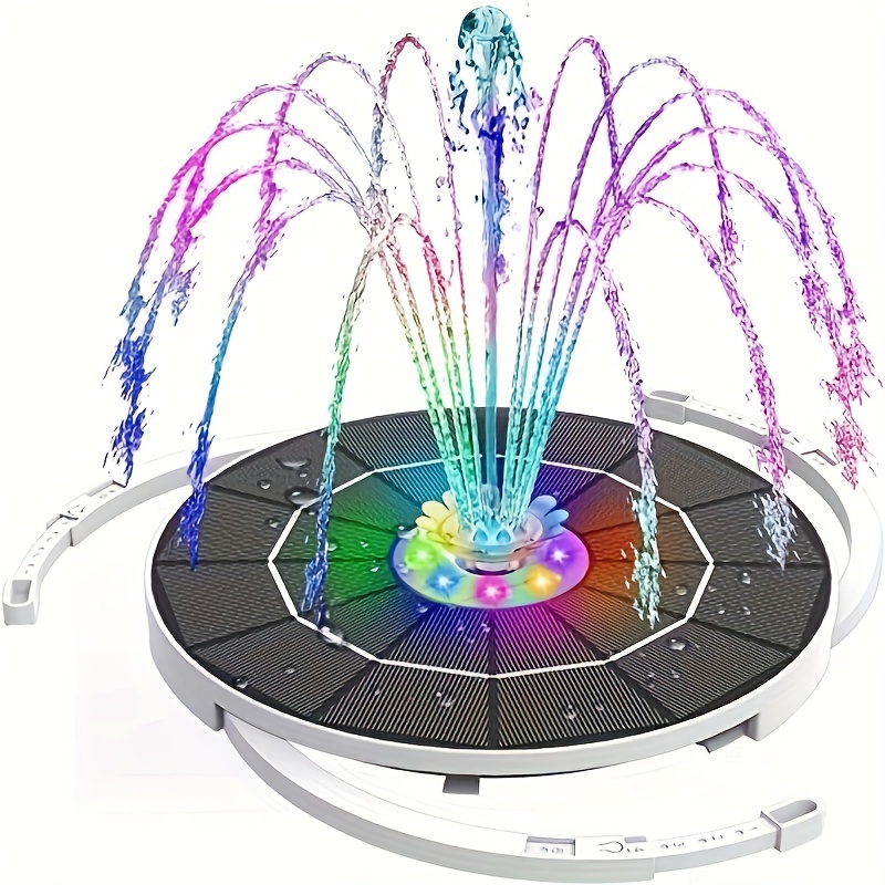 Marine Aquarium Tanks - 3.5W LED Solar Fountain with Battery,