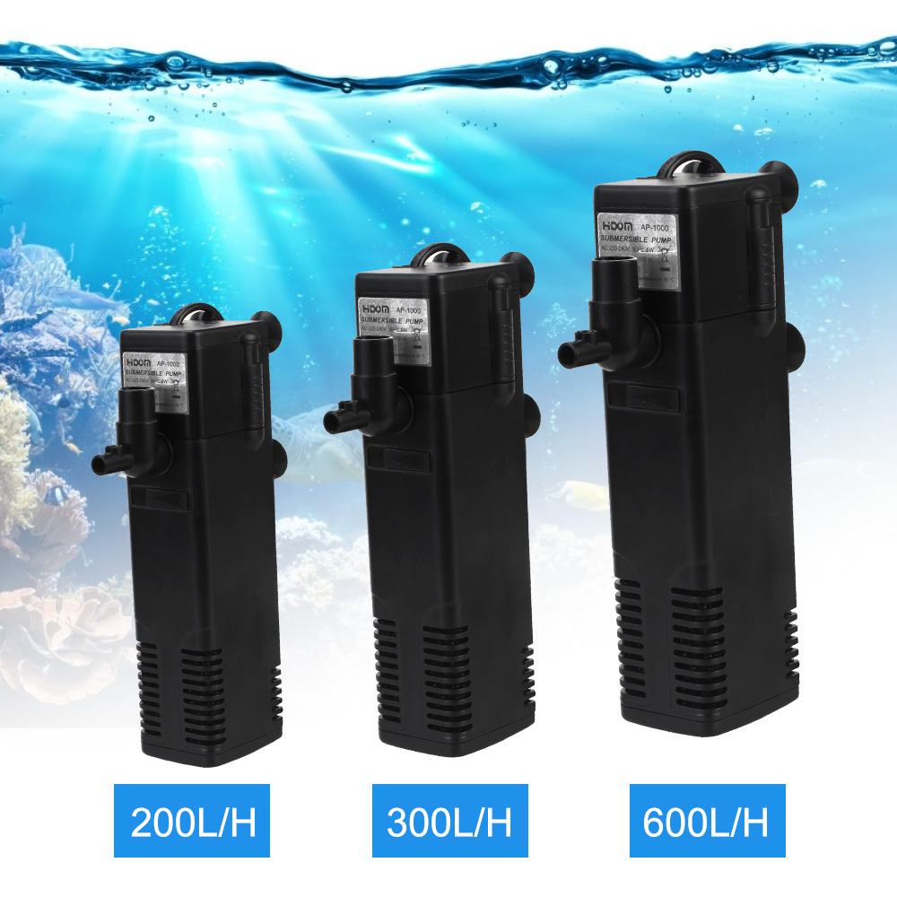Marine Aquarium Overflow - Low Level Water Submersible Water Filter