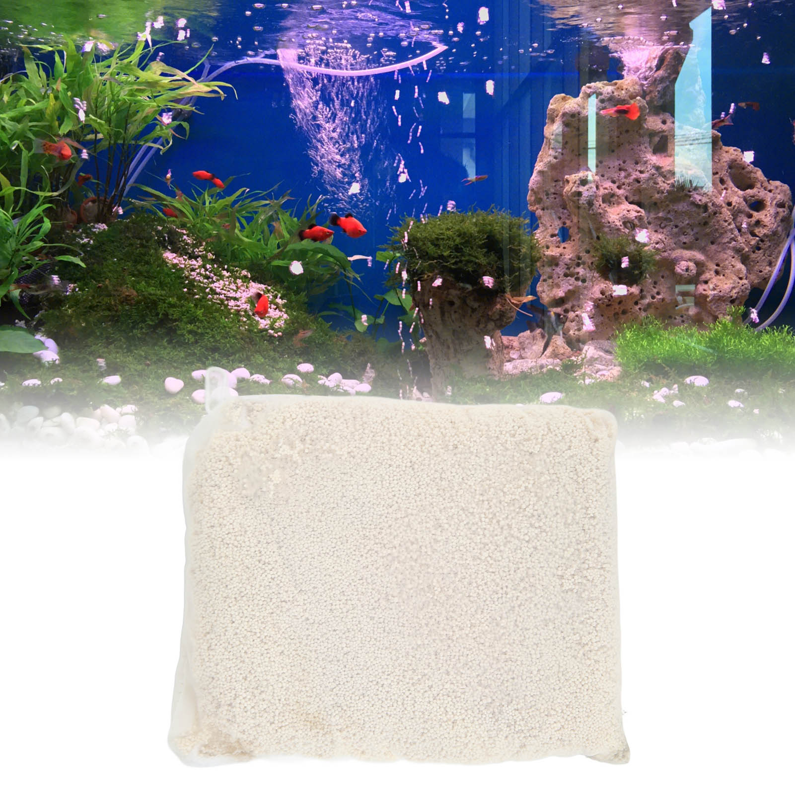 Marine Aquarium Water Change - Fish Filter Resin Aquarium Filtration Resin