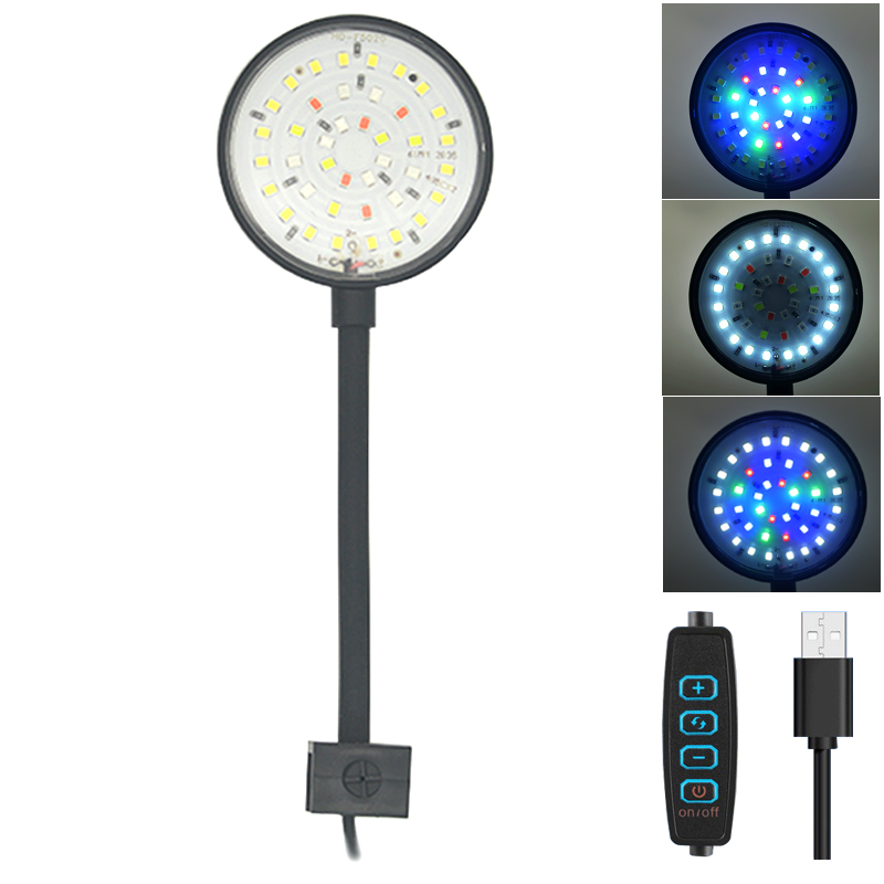 USB Aquarium LED Lamp Fish Tan - Marine Aquarium Uv のレビューと価格