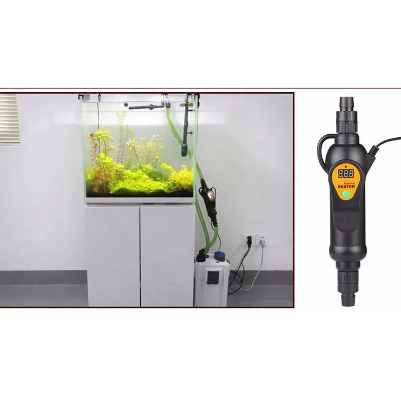 Aquarium Fish Tank External He - Aquarium Blue Marine Reef 60 のレビューと価格