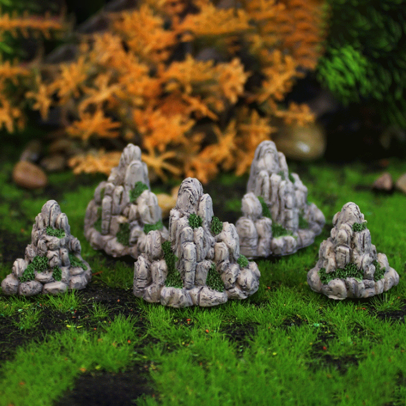 Mini Mountain Miniature Fake S - Aquarium Marine Stone のレビューと価格
