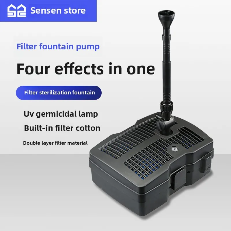 SUNSUN kio pond filter in fish - Aquarium Blue Marine Reef 60 のレビューと価格
