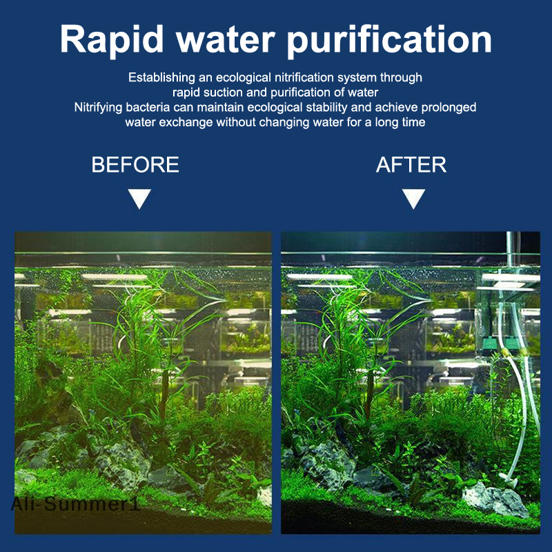 【E】3 In 1 Aquarium Filter Pump - Marine Aquarium Water Change のレビューと価格
