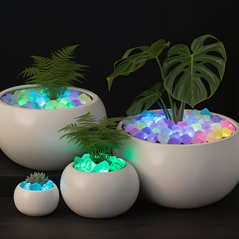 300PCS Luminous Pebble Set,0.9 - Aquarium Marine Stone のレビューと価格