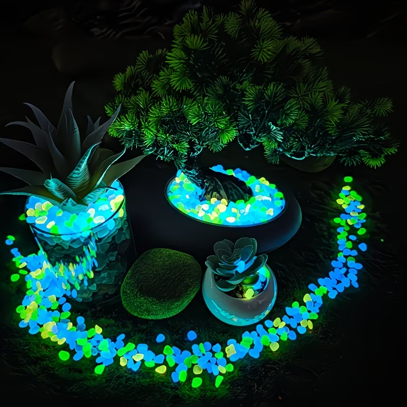 300PCS Luminous Pebble Set,0.9 - Aquarium Marine Stone のレビューと価格