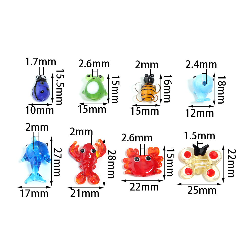 2Pcs Glass Pendant Marine Anim - Marine Aquarium & Regional Centre のレビューと価格