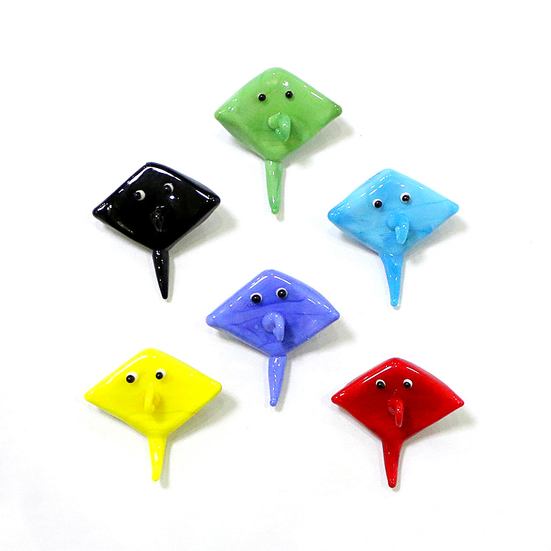 2pcs Mini Glass Manta Ray Pend - Marine Aquarium Japan のレビューと価格