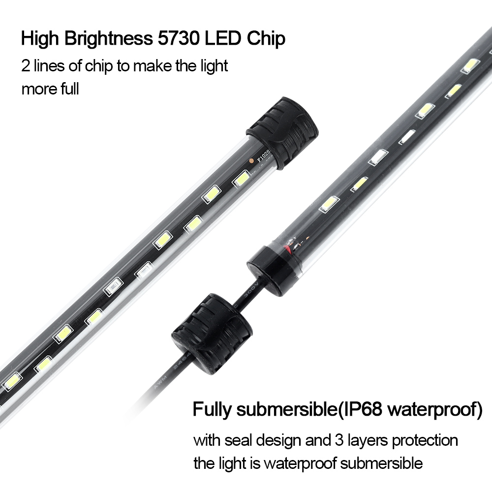 Aquarium Light LED Plant Grow  - Marine Aquarium Uv のレビューと価格