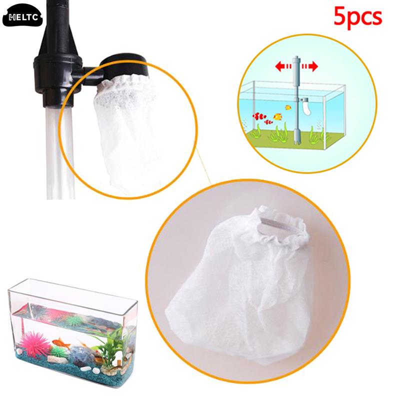5Pc Aquarium Siphon Filter Bag - Marine Aquarium Water Change のレビューと価格