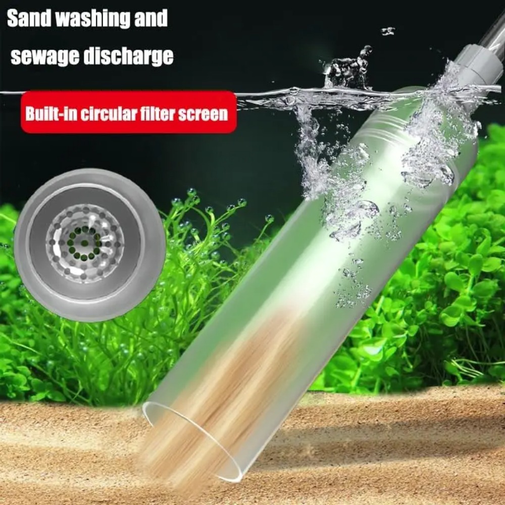 Aquarium Siphon Vacuum Cleaner - Marine Aquarium Water Change のレビューと価格