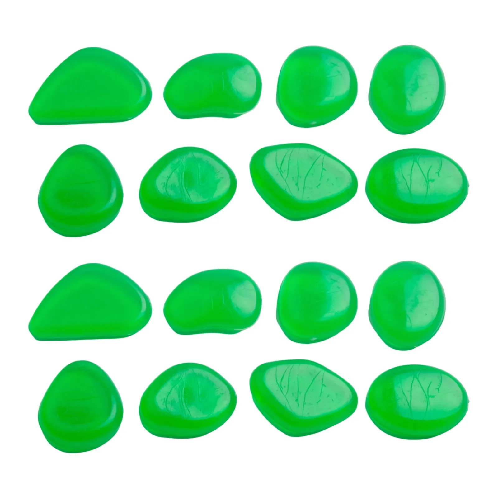 50PCS/Set Glow In The Dark Peb - Marine Aquarium Tanks のレビューと価格
