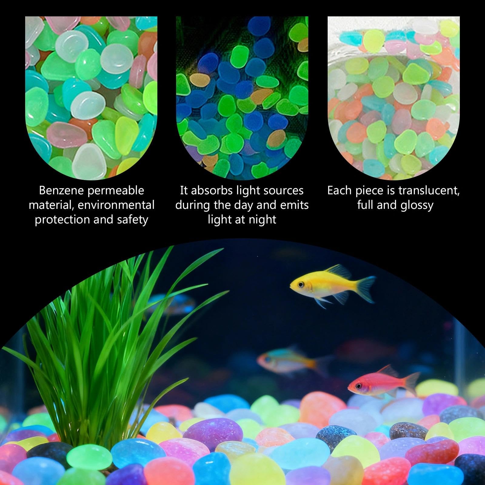 Potted Plants Glow In The Dark - Aquarium Marine Stone のレビューと価格