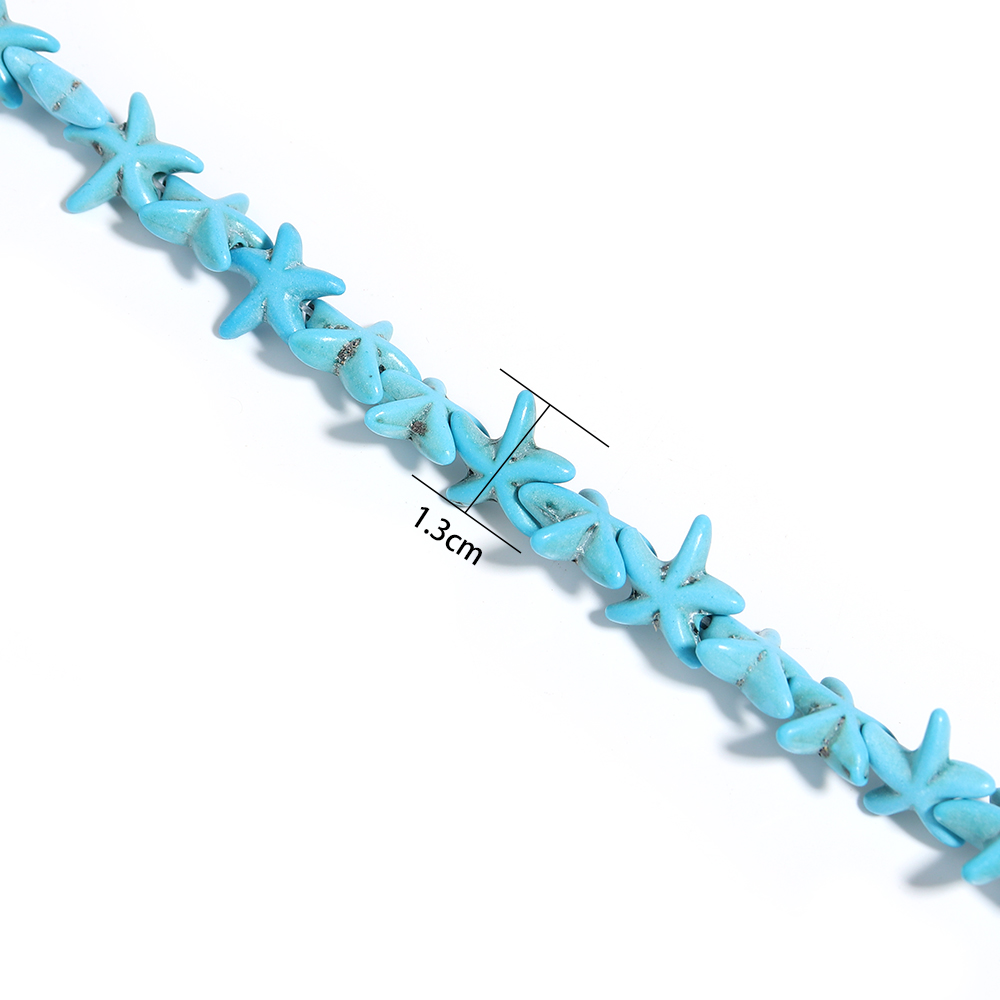 35pcs Colorful Starfish Beads  - Aquarium Marine Stone のレビューと価格