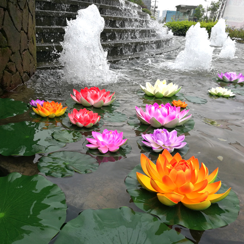 10cm/18cm Artificial Lotus Fak - Marine Aquarium Tanks のレビューと価格