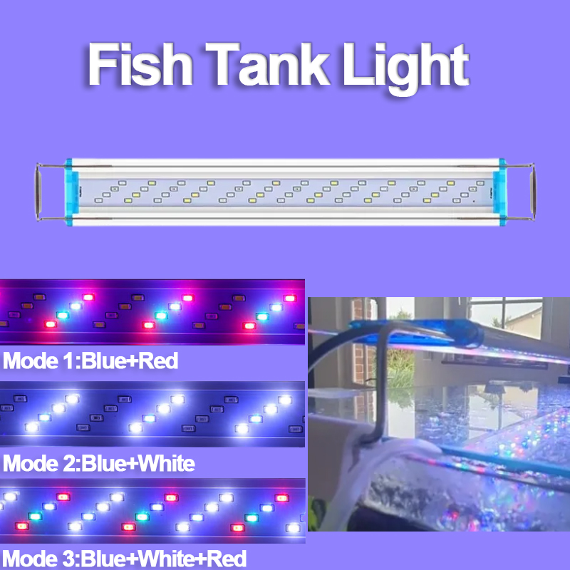 Fish Tank Light 18cm 28cm 38cm - Marine Aquarium Led Lights のレビューと価格