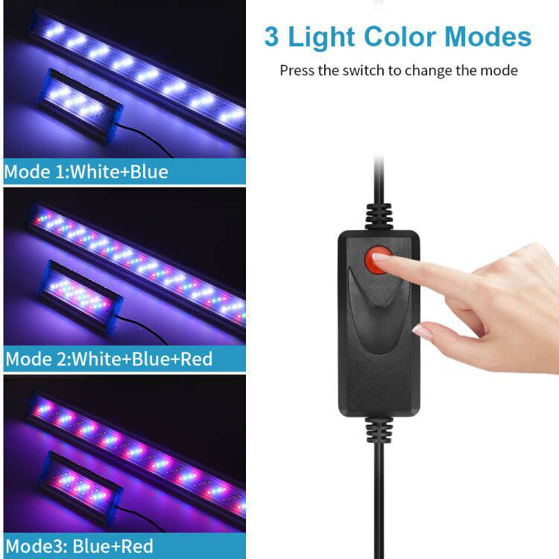 Fish Tank Light 18cm 28cm 38cm - Marine Aquarium Led Lights のレビューと価格