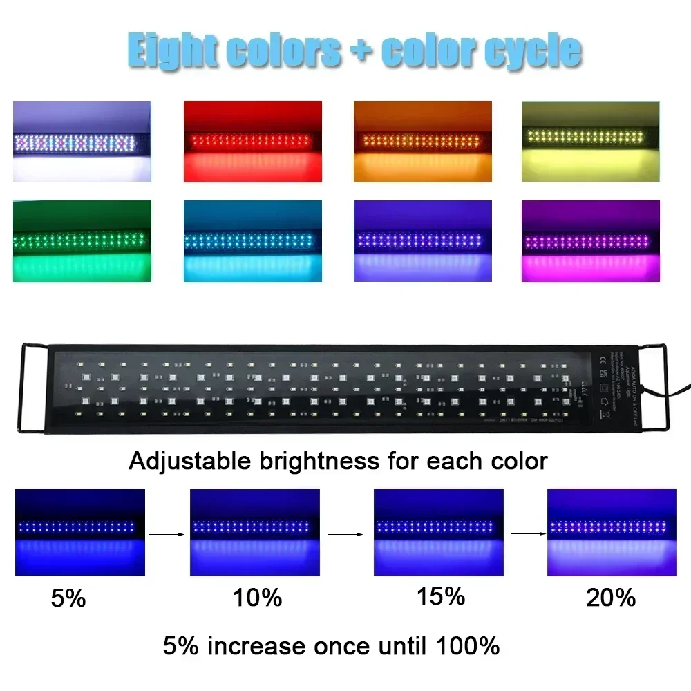 IP68 Waterproof Aquarium LED L - Marine Aquarium Led Lights のレビューと価格