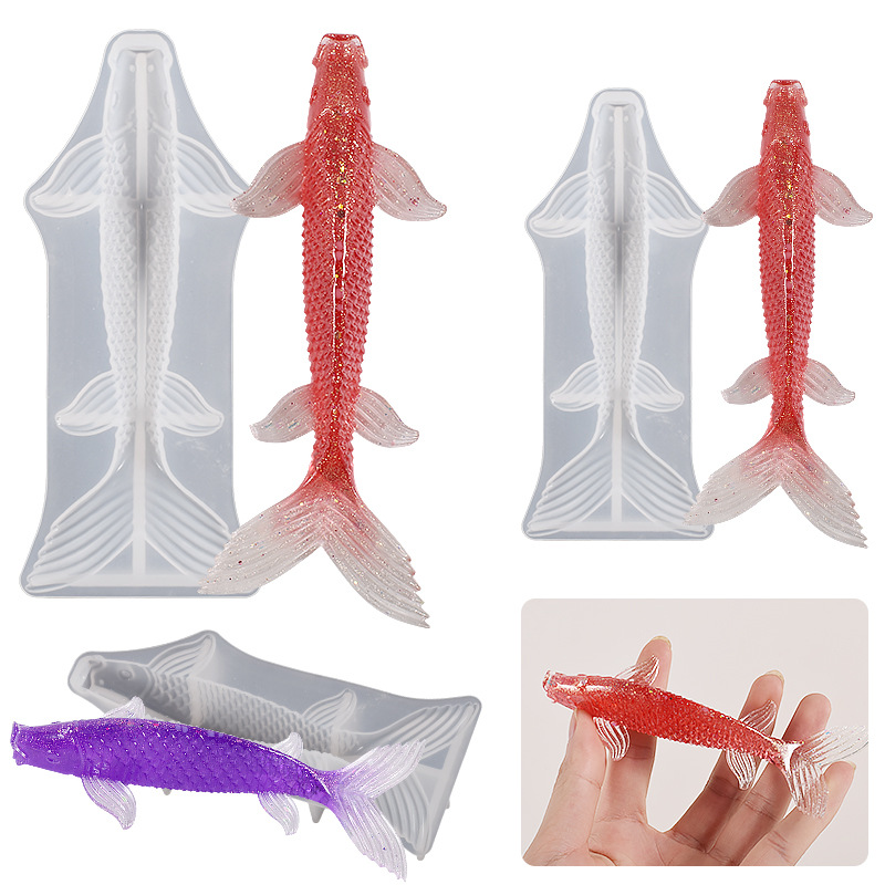 3D Koi Fish Shaped Epoxy Resin - Marine Aquarium Tanks のレビューと価格