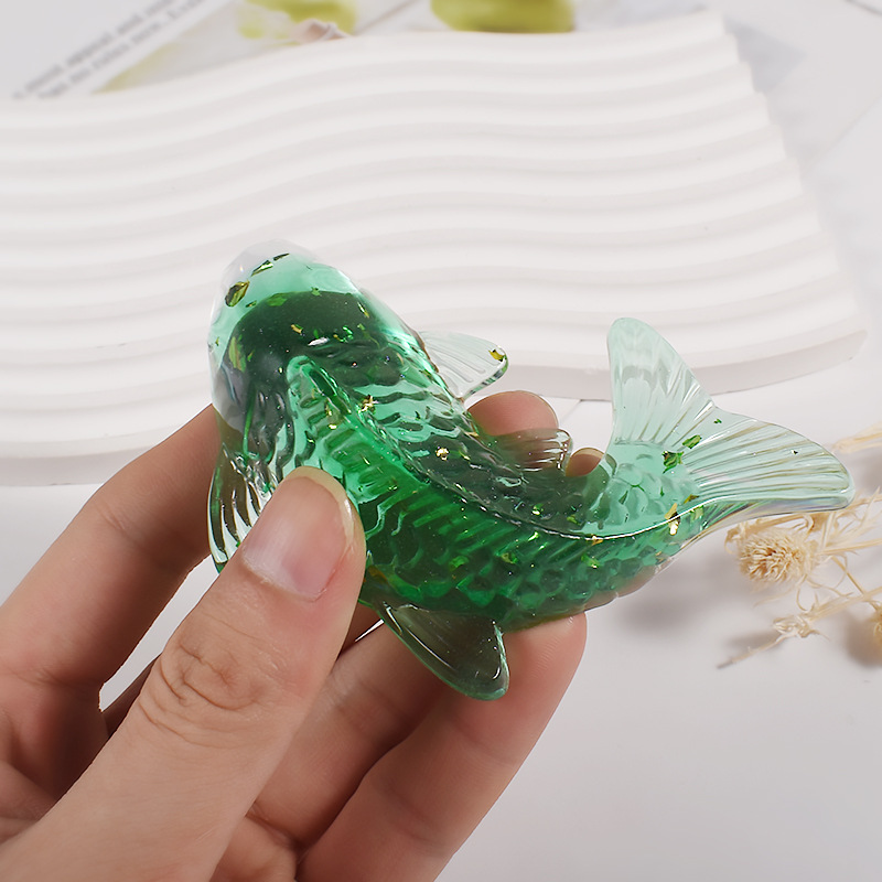 3D Koi Fish Shaped Epoxy Resin - Marine Aquarium Tanks のレビューと価格