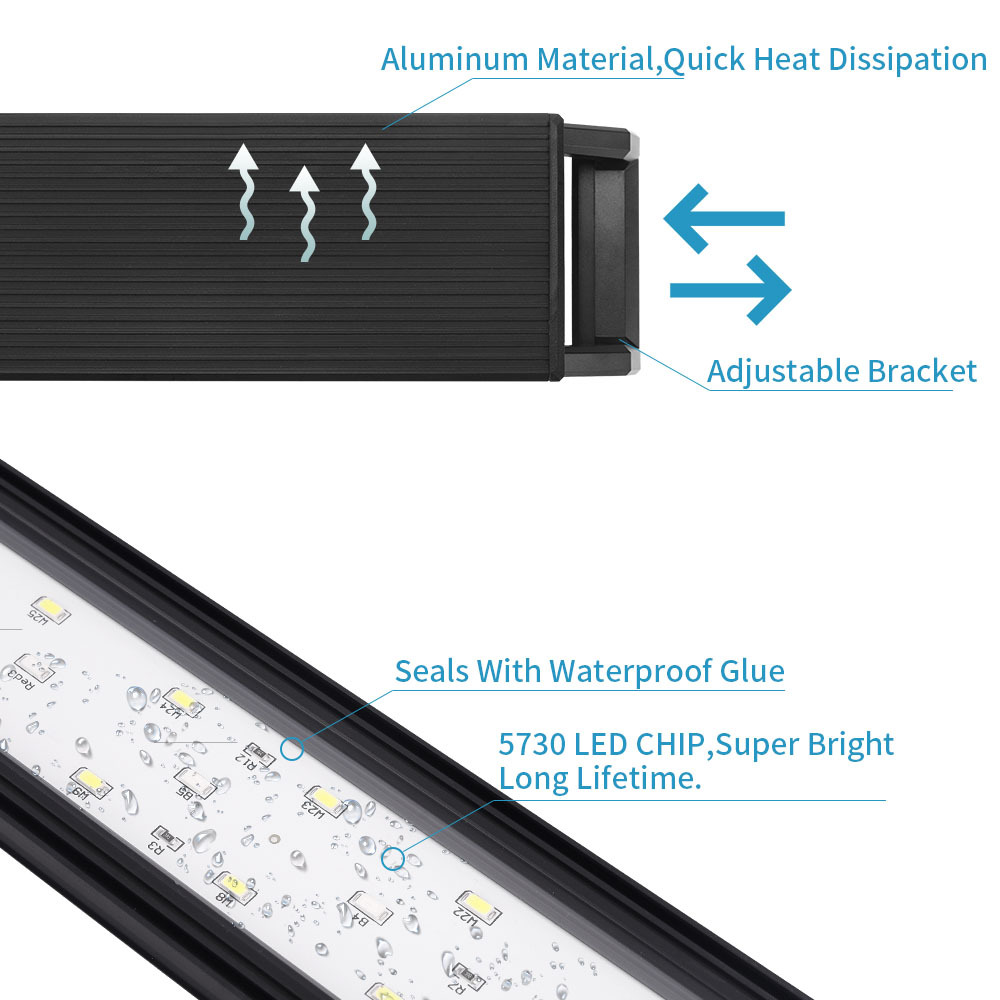 Adjustable Brightness of Fish  - Marine Aquarium Led Lights のレビューと価格