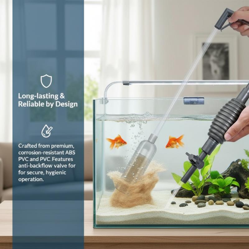 Aquarium Gravel Vacuum Siphon  - Marine Aquarium Water Change のレビューと価格