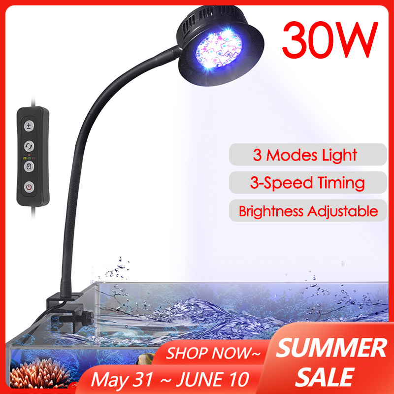 30W Aquarium Fish Tank Sea Wat - Marine Aquarium Led Lights のレビューと価格