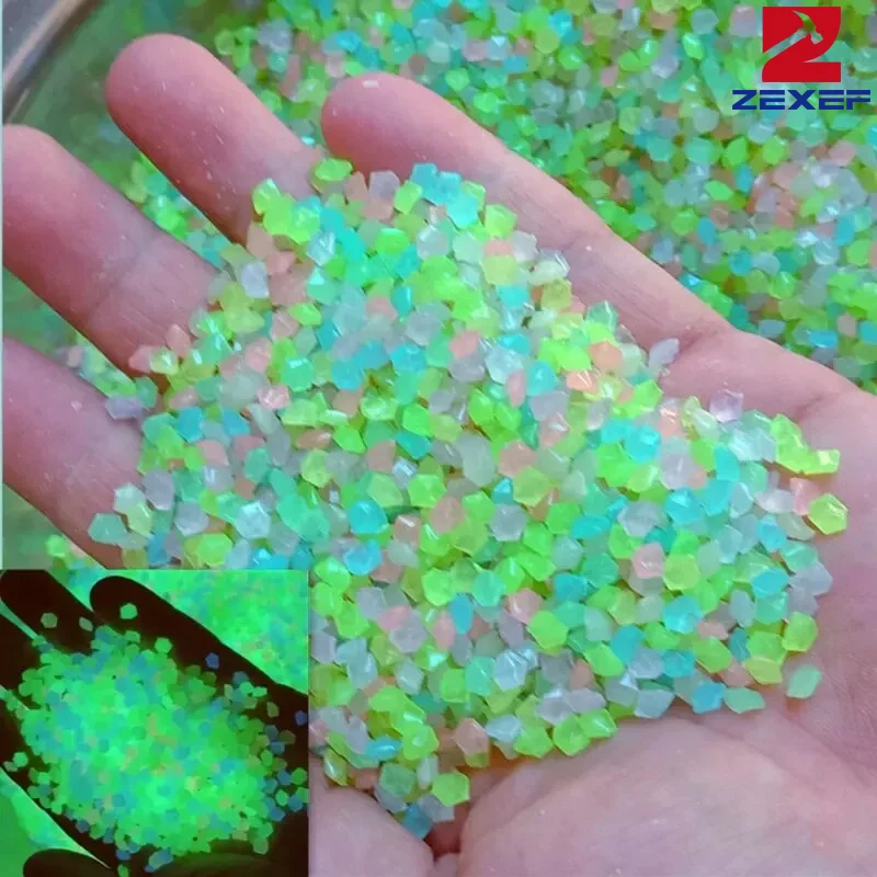 1000pcs 3-5mm Luminous Sand Gl - Marine Aquarium Tanks のレビューと価格
