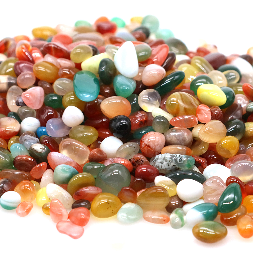 Natural Stone Tumbled Agate Gr - Aquarium Marine Stone のレビューと価格