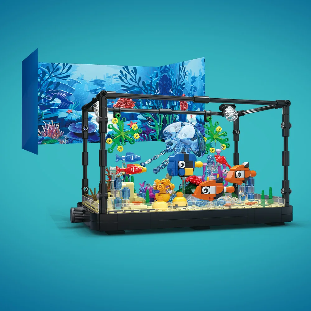 Fish Tank Building Block Set w - Marine Aquarium & Regional Centre のレビューと価格