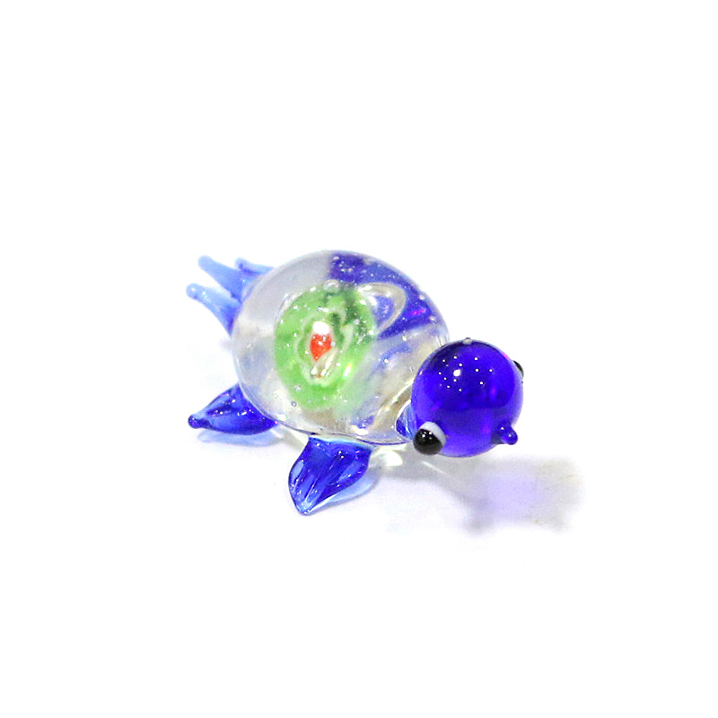 1pc Mini Glass Turtle Figurine - Marine Aquarium Japan のレビューと価格