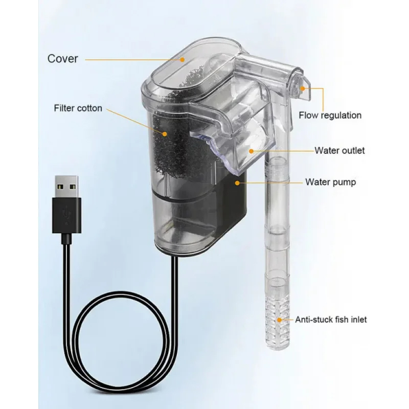 Wall-hanging Filter For Fish T - Marine Aquarium Overflow のレビューと価格
