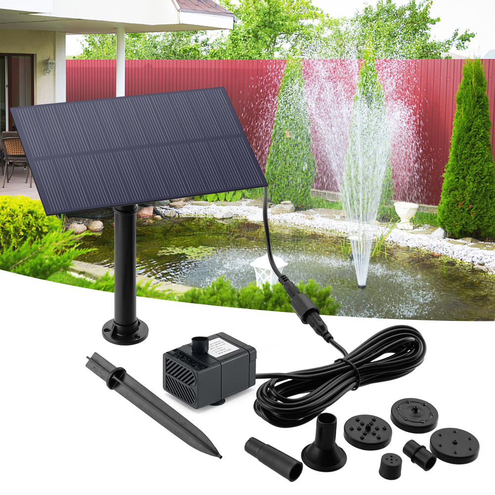 5W 5V Solar Water Pump Garden  - Marine Aquarium Tanks のレビューと価格