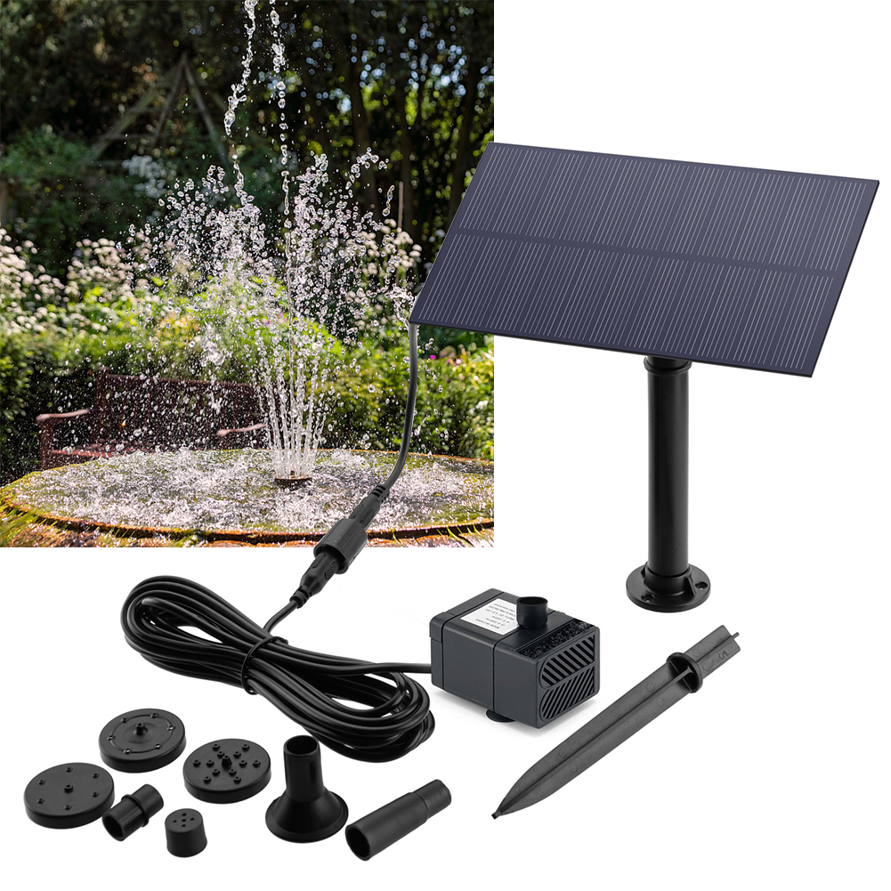 5W 5V Solar Water Pump Garden  - Marine Aquarium Tanks のレビューと価格