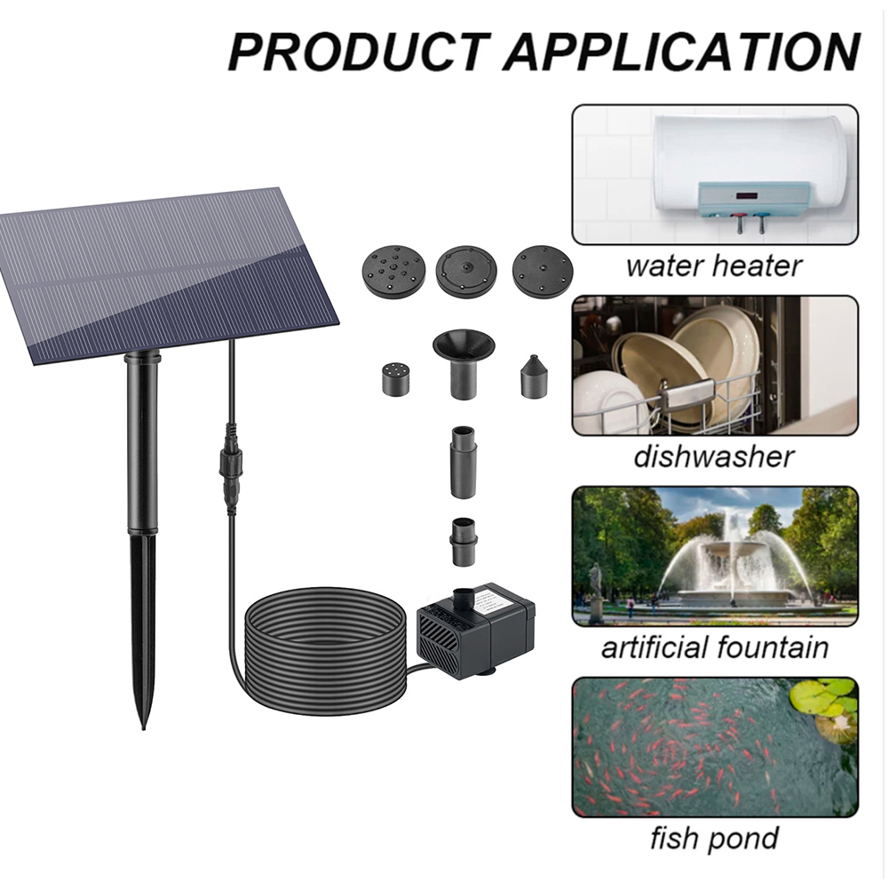 5W 5V Solar Water Pump Garden  - Marine Aquarium Tanks のレビューと価格