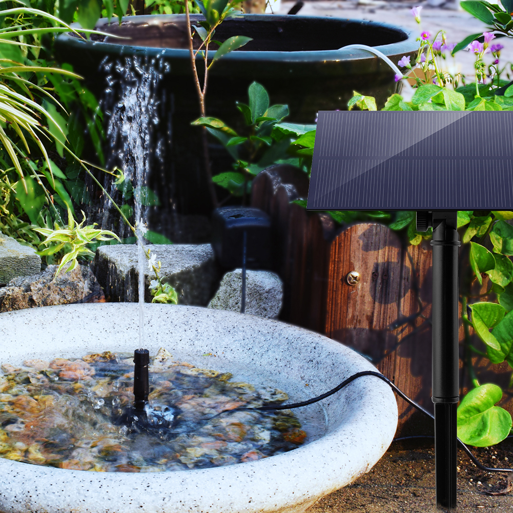5W 5V Solar Water Pump Garden  - Marine Aquarium Tanks のレビューと価格