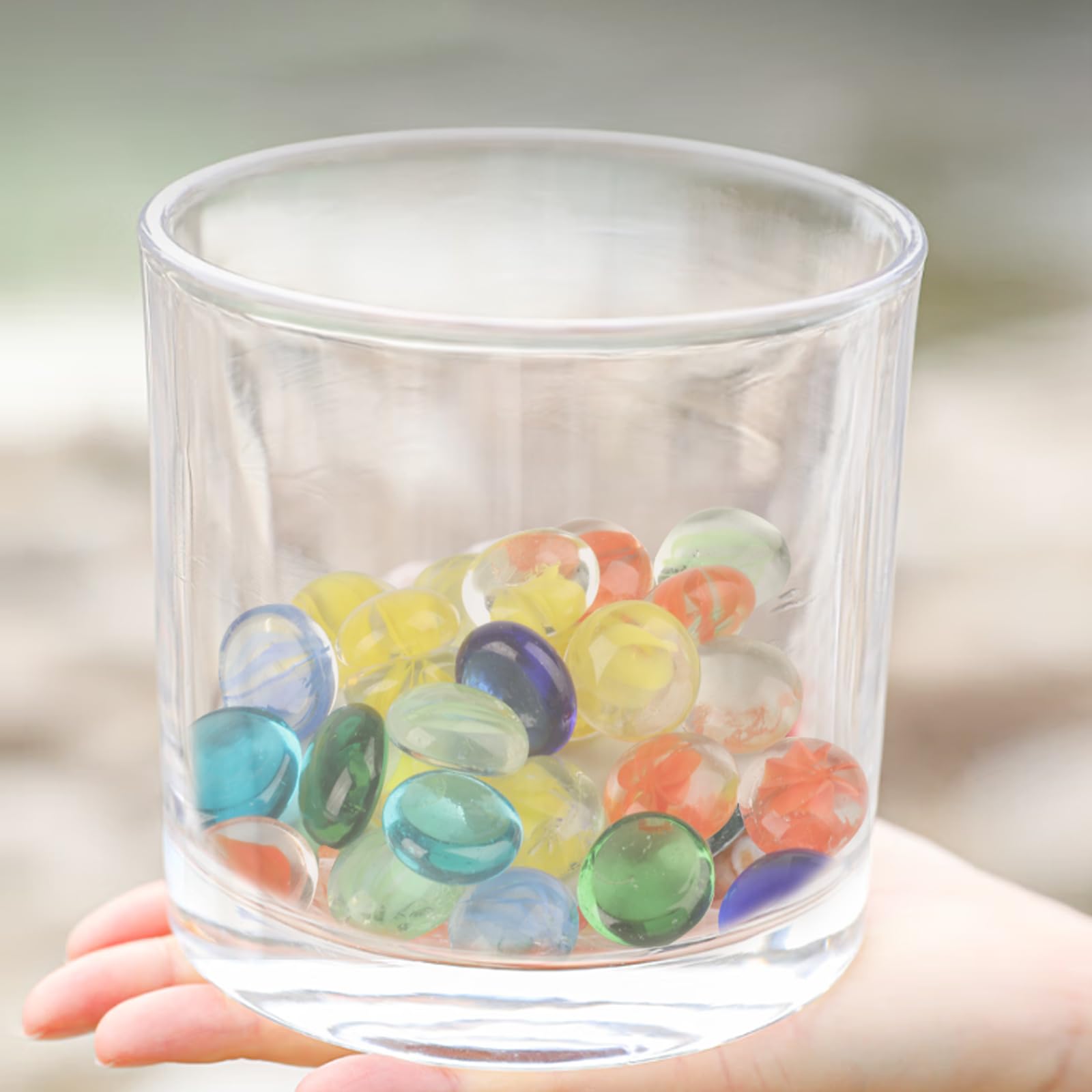 880g (200pcs) Colored Glass Pe - Aquarium Marine Stone のレビューと価格