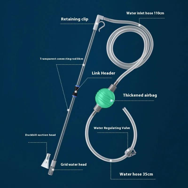 Aquarium Gravel Cleaner Syphon - Marine Aquarium Water Change のレビューと価格