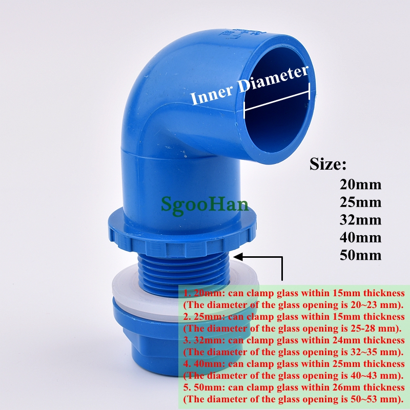 1PC 5 Size Available PVC Pipe  - Marine Aquarium Overflow のレビューと価格