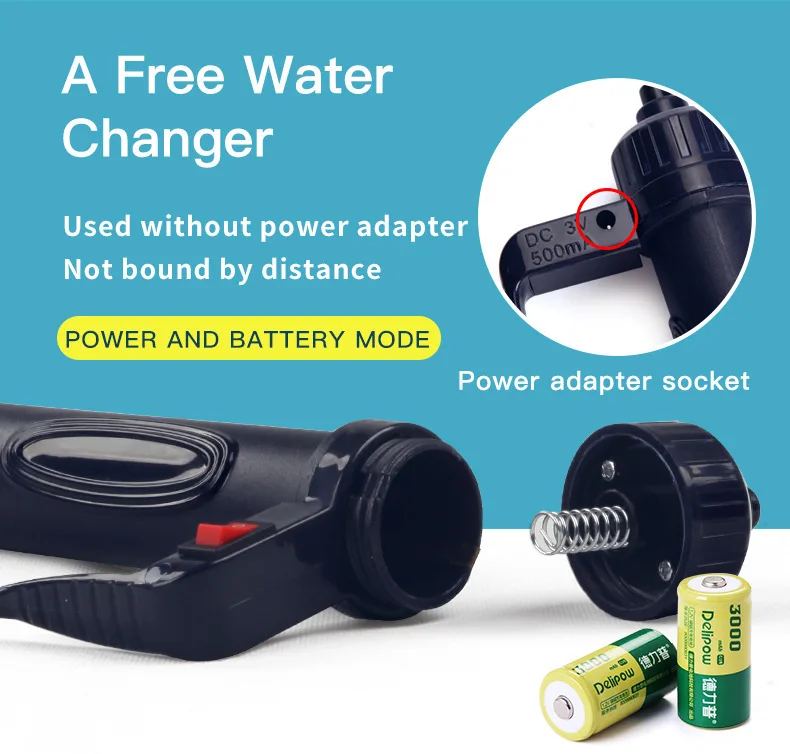Electric Water Changer Vacuum  - Marine Aquarium Water Change のレビューと価格