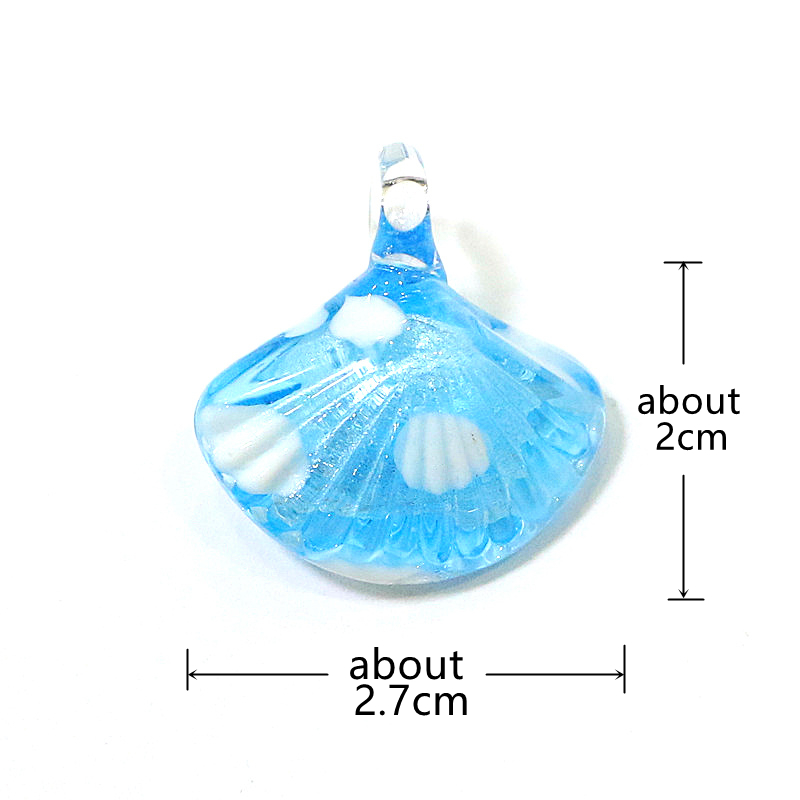 Colorful Mini Sea Shell Charm  - Marine Life Aquariums のレビューと価格