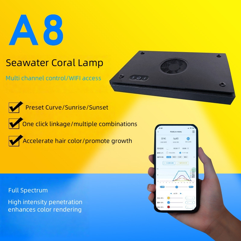 sttl A8Pro II Max 240 Watt WiF - Marine Aquarium Led Lights のレビューと価格