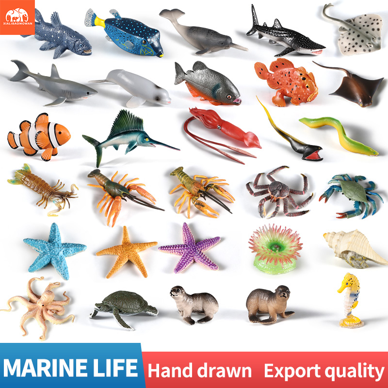 Sea Life Animal Action Figures - Marine Life Aquariums のレビューと価格