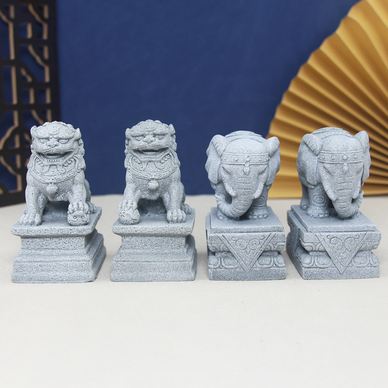 Artificial Stone Elephant Lion - Aquarium Marine Stone のレビューと価格